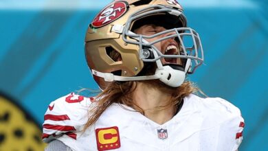 Warner leads 49ers diminished all pro contingent