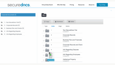 Virtual data room vdr providers