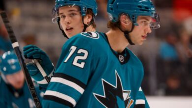 San jose sharks minnesota wild macklin celebrini joel eriksson ek