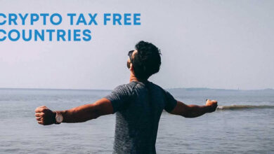 Highest and lowest crypto tax countries