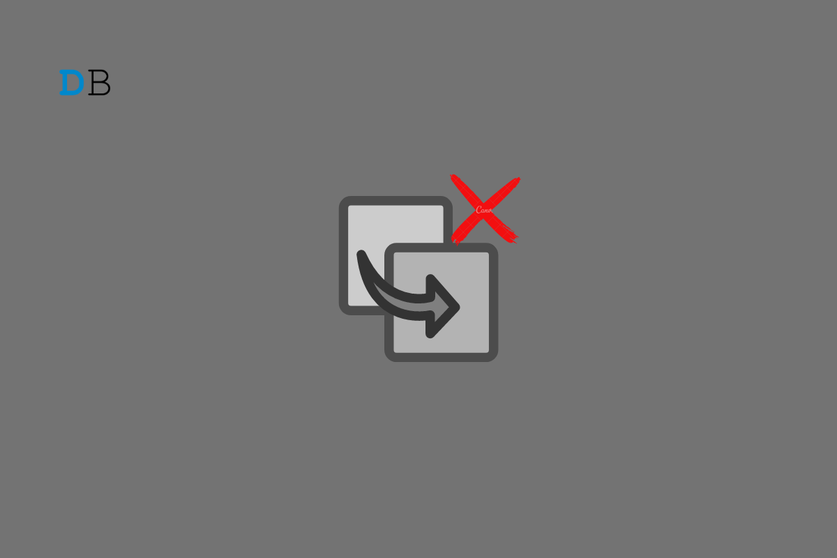 Your organizations data cannot be pasted here error
