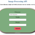 Image processing and optimization api