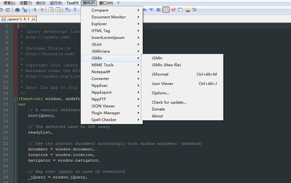 Notepad plugins for coders