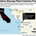 Moss landing battery fire renewable energy industry