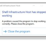 Fix shell infrastructure host