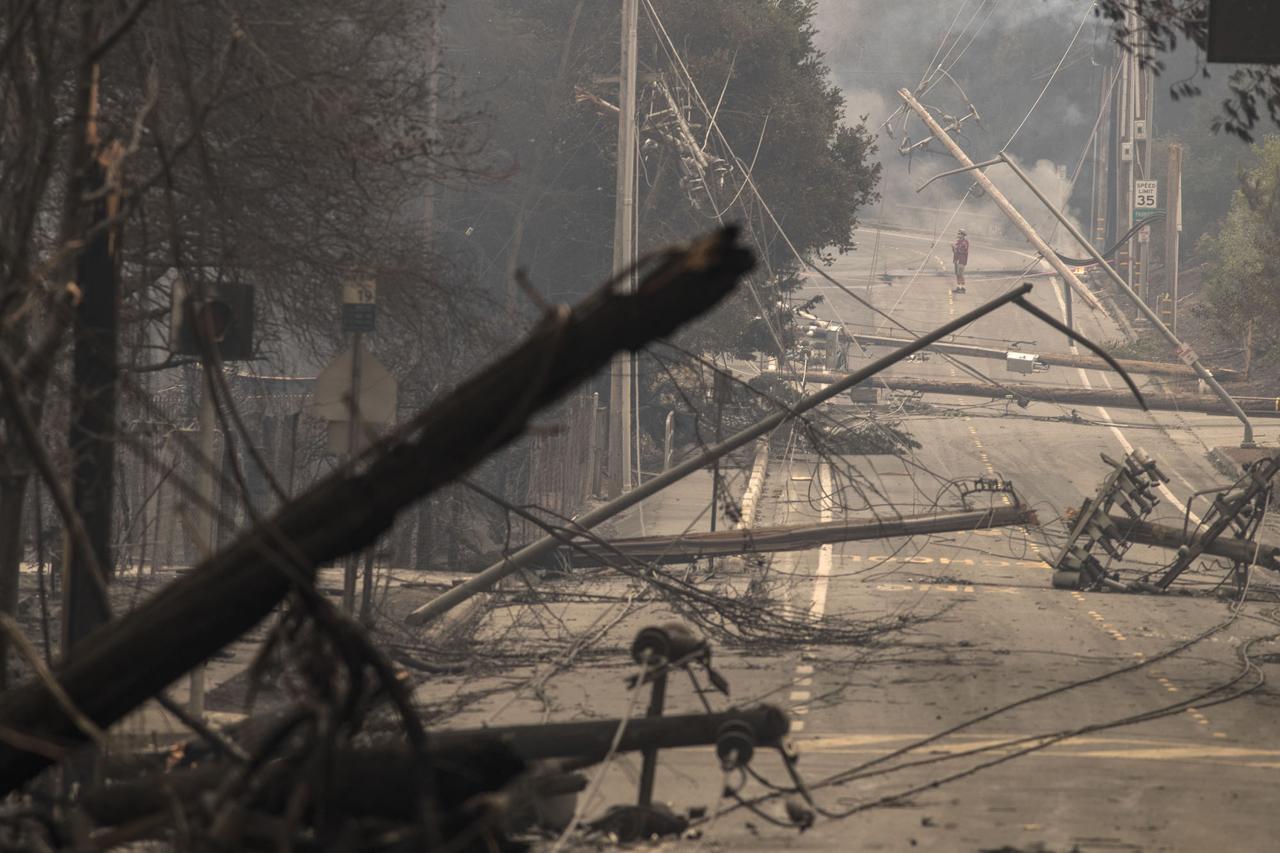 Walters fossil fuel los angeles wildfire losses