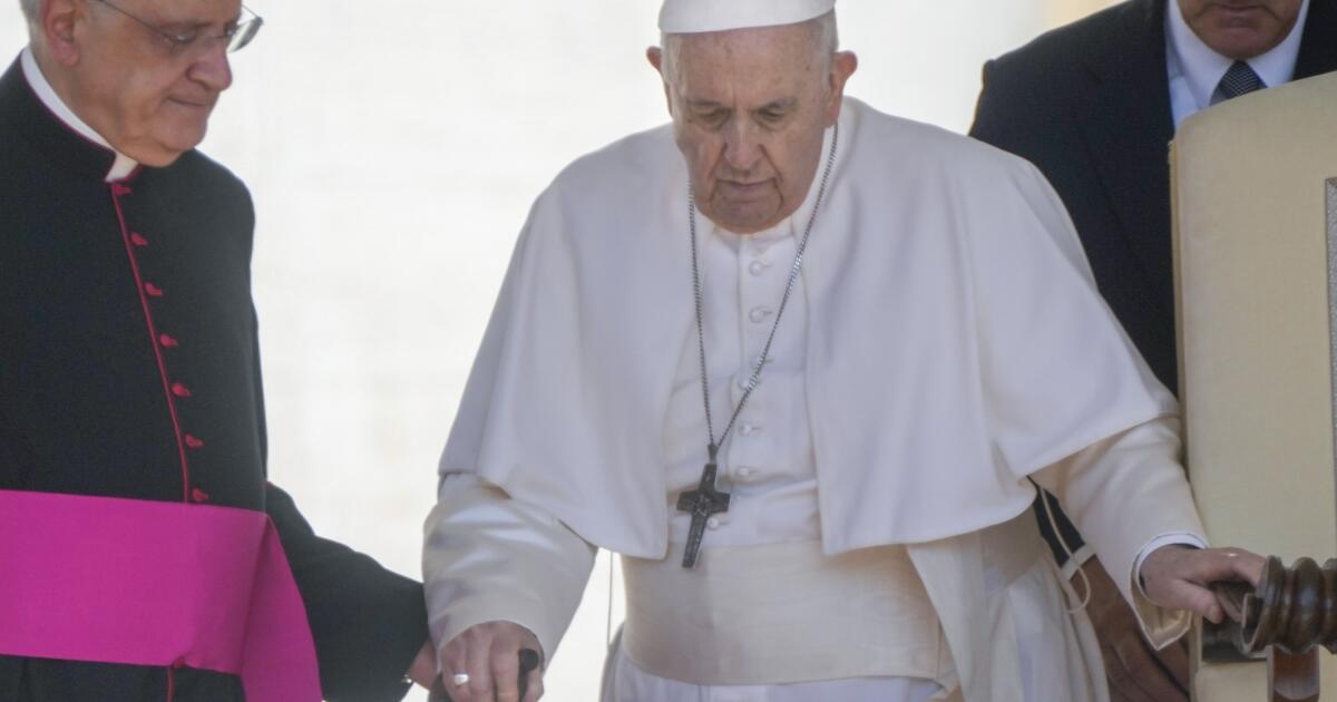 Vatican says new scans show pope has the onset of bilateral pneumonia but remains in good spirits