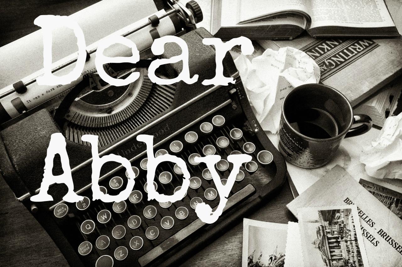 Dear abby i revealed her secret