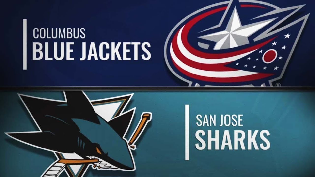 San jose sharks lose to columbus blue jackets