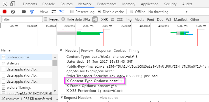 Add x frame options nginx