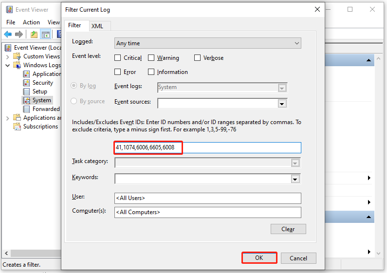 Windows 10 11 random shutdown cause