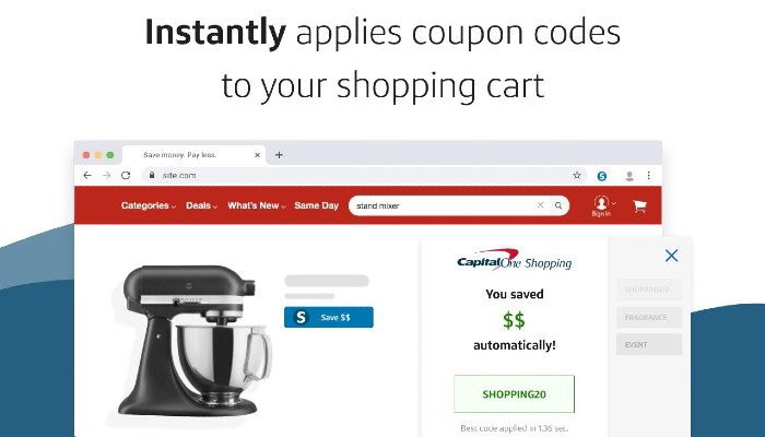 Browser extensions online shopping coupons
