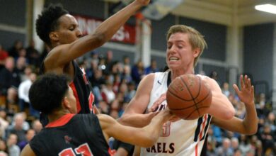 Ncs open division hoops no 4 dublin pulls away late to beat no 5 liberty on road