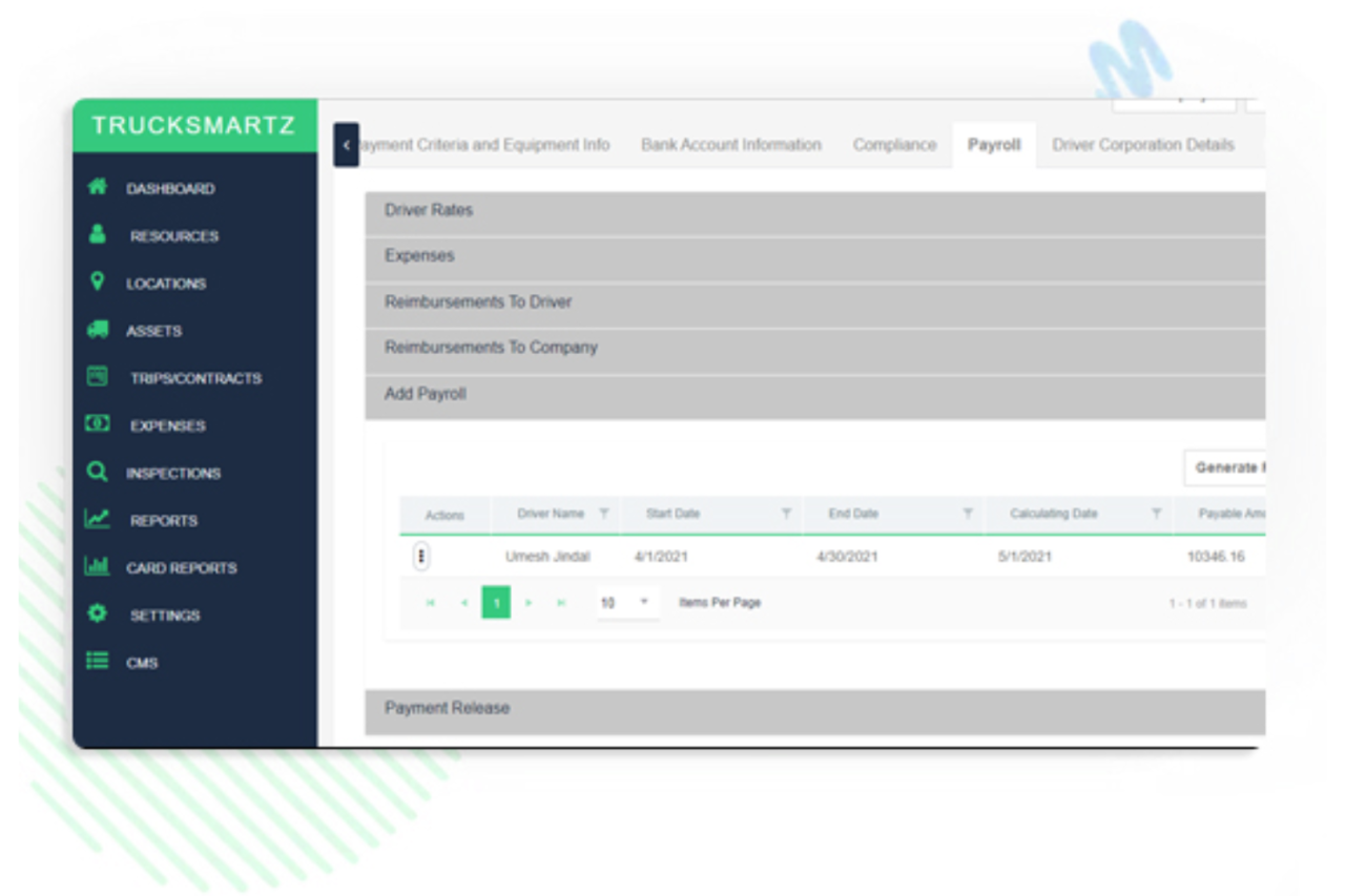 Best trucking business payroll