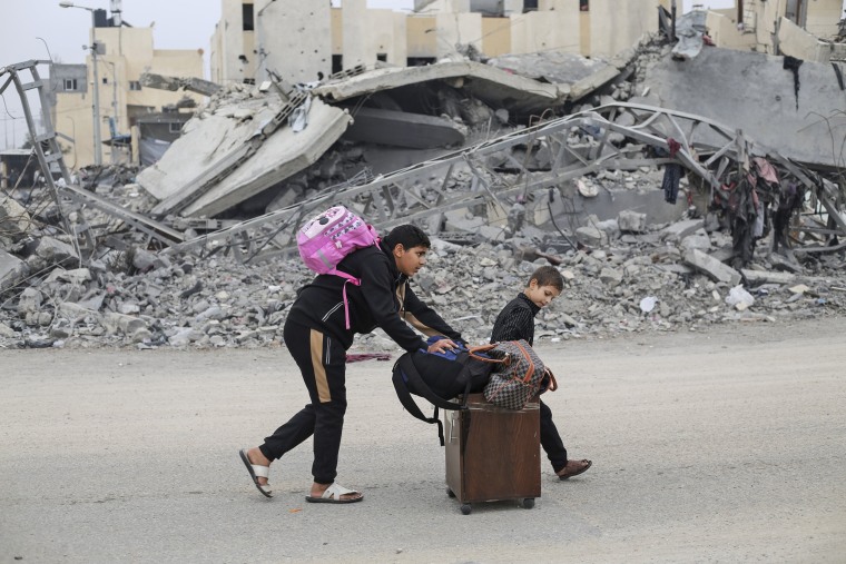 Israel sends tanks into west bank for first time in decades says fleeing palestinians cant return