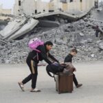 Israel sends tanks into west bank for first time in decades says fleeing palestinians cant return