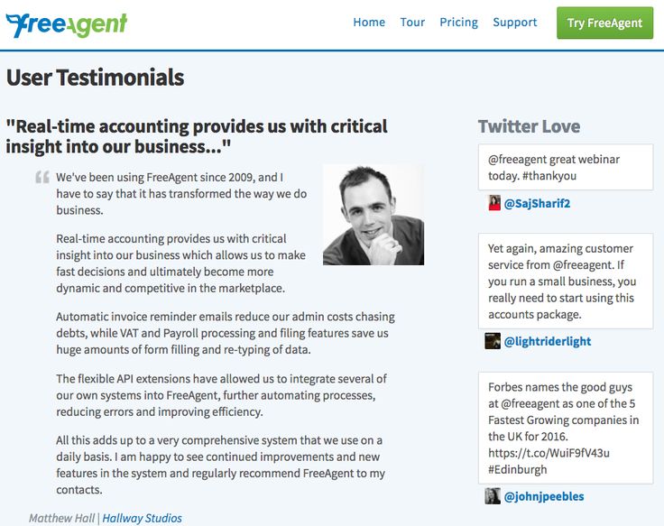 How to write testimonials examples