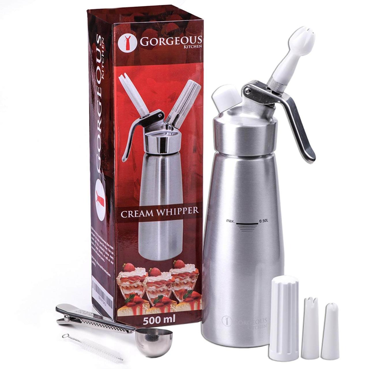 Whipped dispenser dispensers whip stabilize spruce eats currie donna thespruceeats Best whipped cream dispenser