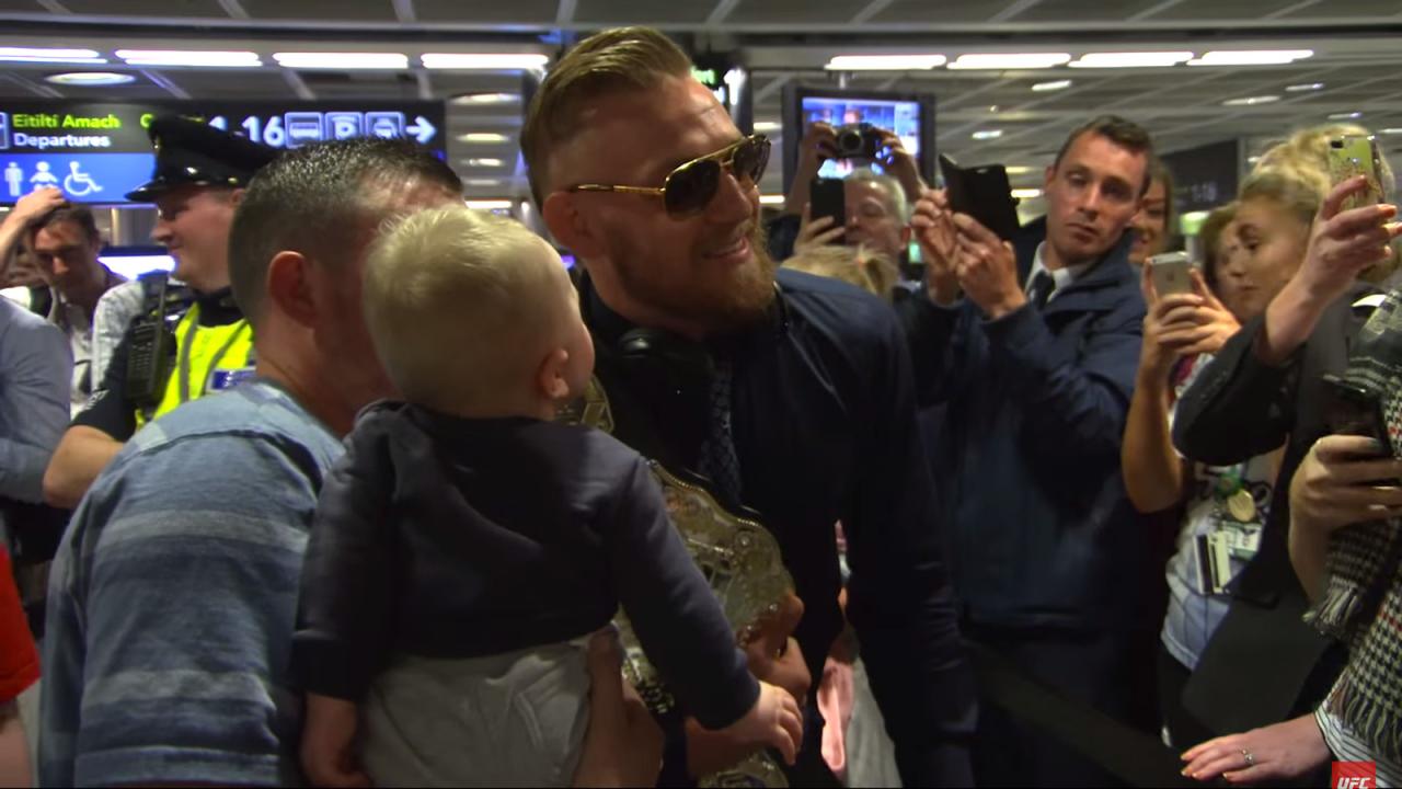 Ireland conor mcgregor trump visit