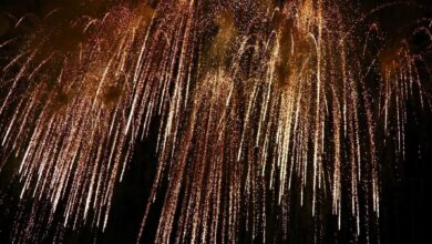 Bay area new year fireworks balloons photos week