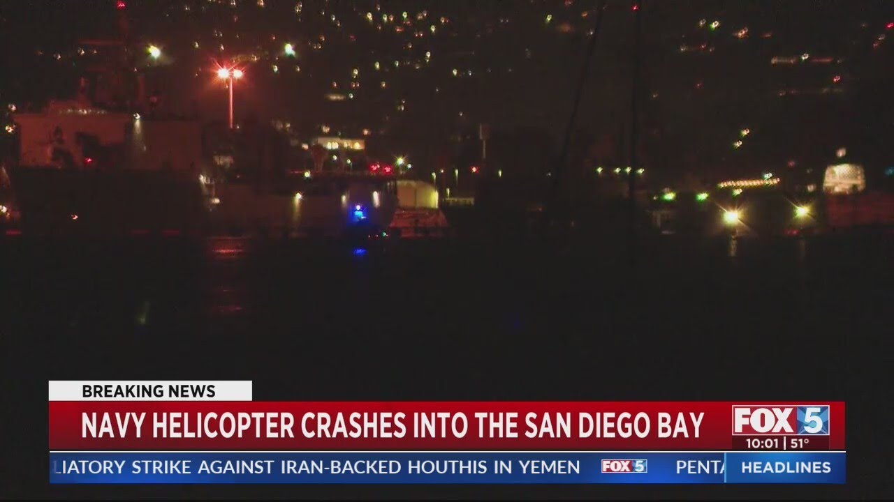 Winter storm hampers recovery of navy jet in san diego bay