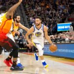Warriors without steph curry against depleted jazz
