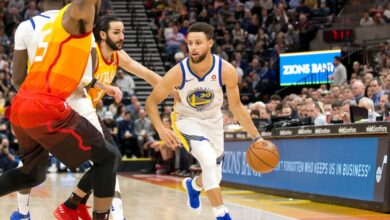 Warriors without steph curry against depleted jazz