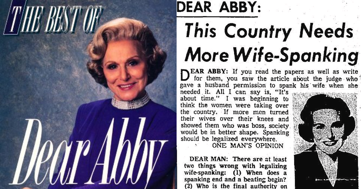 Dear abby wifes caretaker
