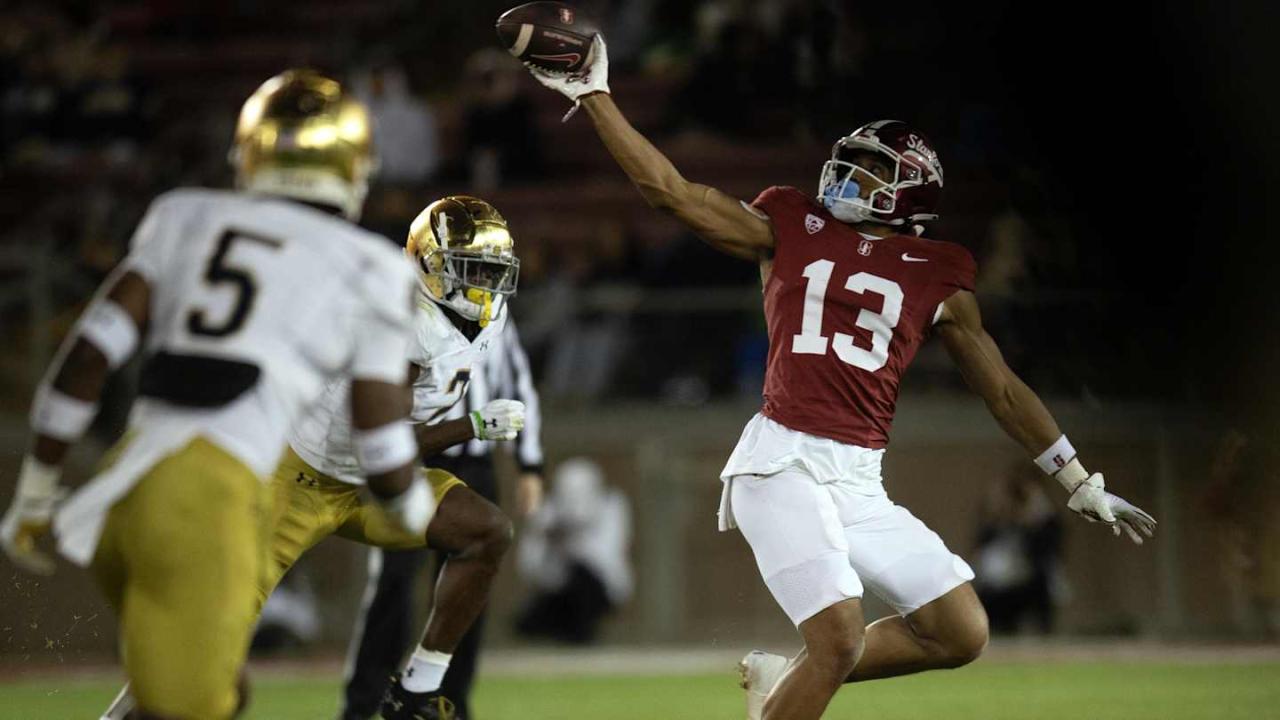 Stanfords elic ayomanor can envision return to 49ers after local pro day