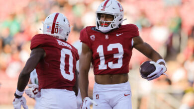 Stanfords elic ayomanor can envision return to 49ers after local pro day