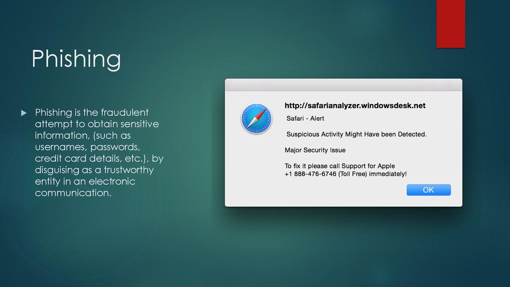 What is phishing attack