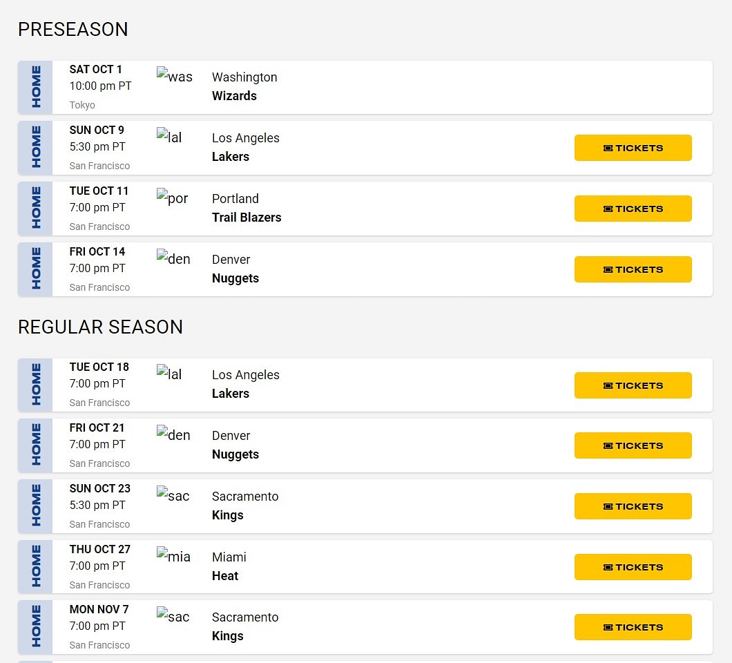 How to get tickets to the golden state valkyries