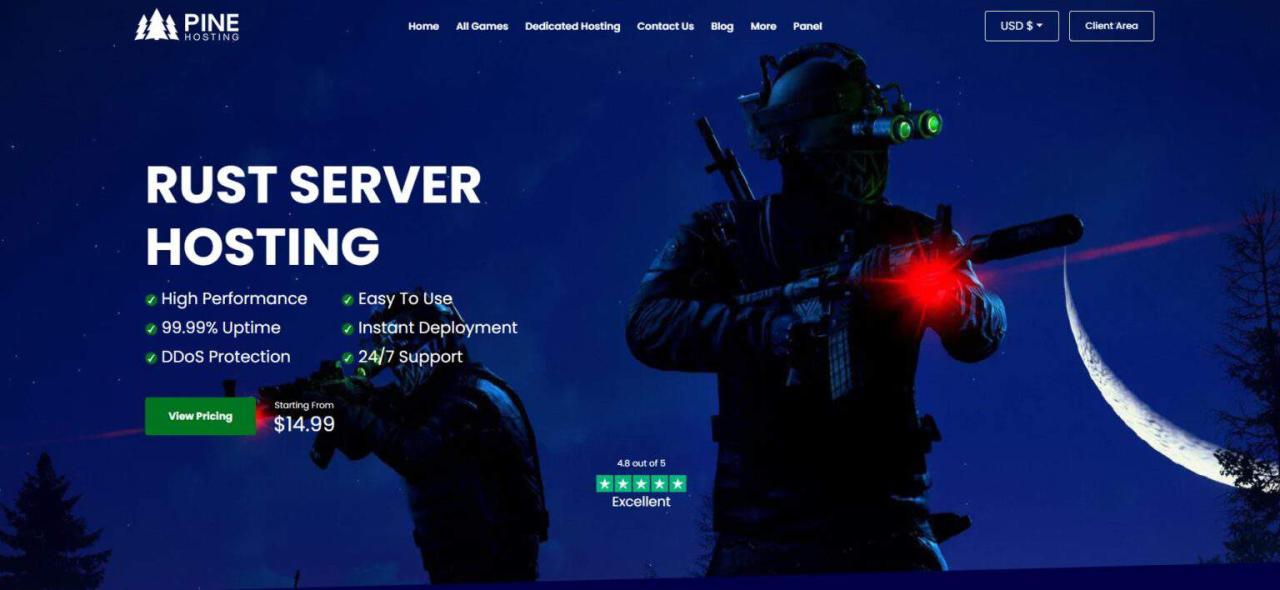 Rust havoc Best rust server hosting