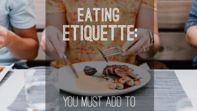 Miss manners public food rule