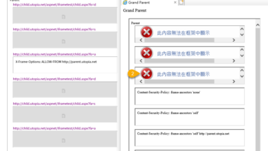 Csp frame ancestors configuration