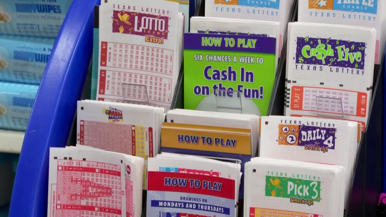 Texas lottery jackpot investigation