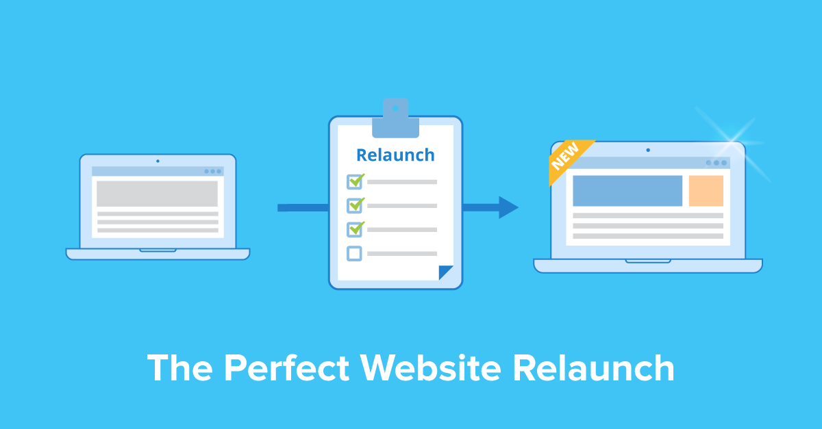 Relaunch high ranking website